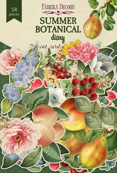 Набор высечек Фабрика Декору "Summer botanical diary"