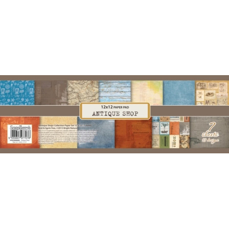 Набор бумаги 30,5х30,5 см Scrapberrys "Лавка Древностей"