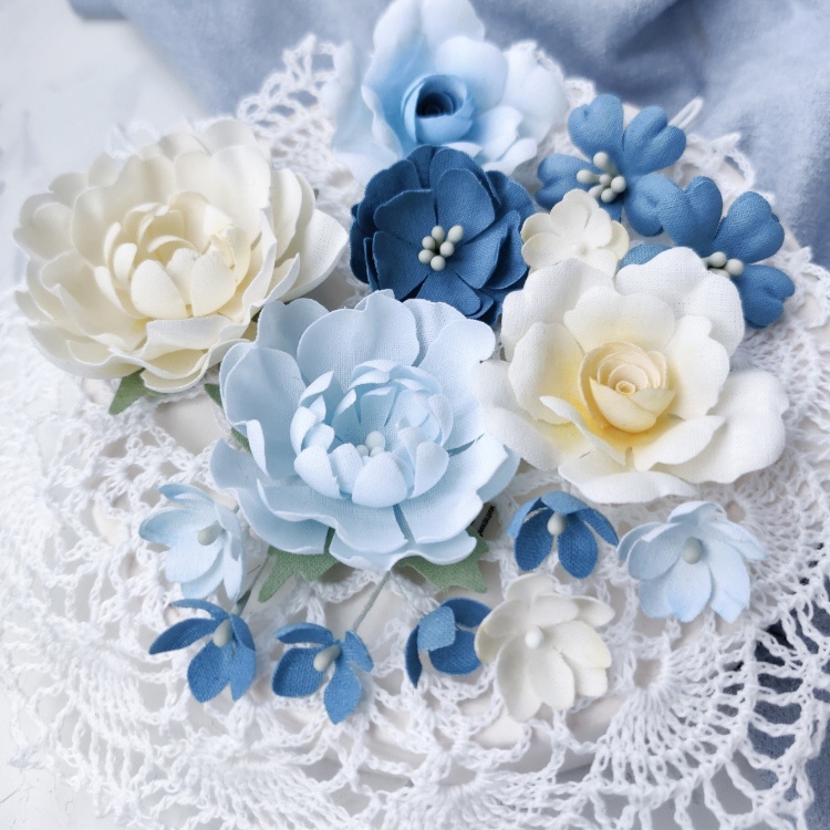 Набор тканевых цветов Dream Light Studio "Лучший день"