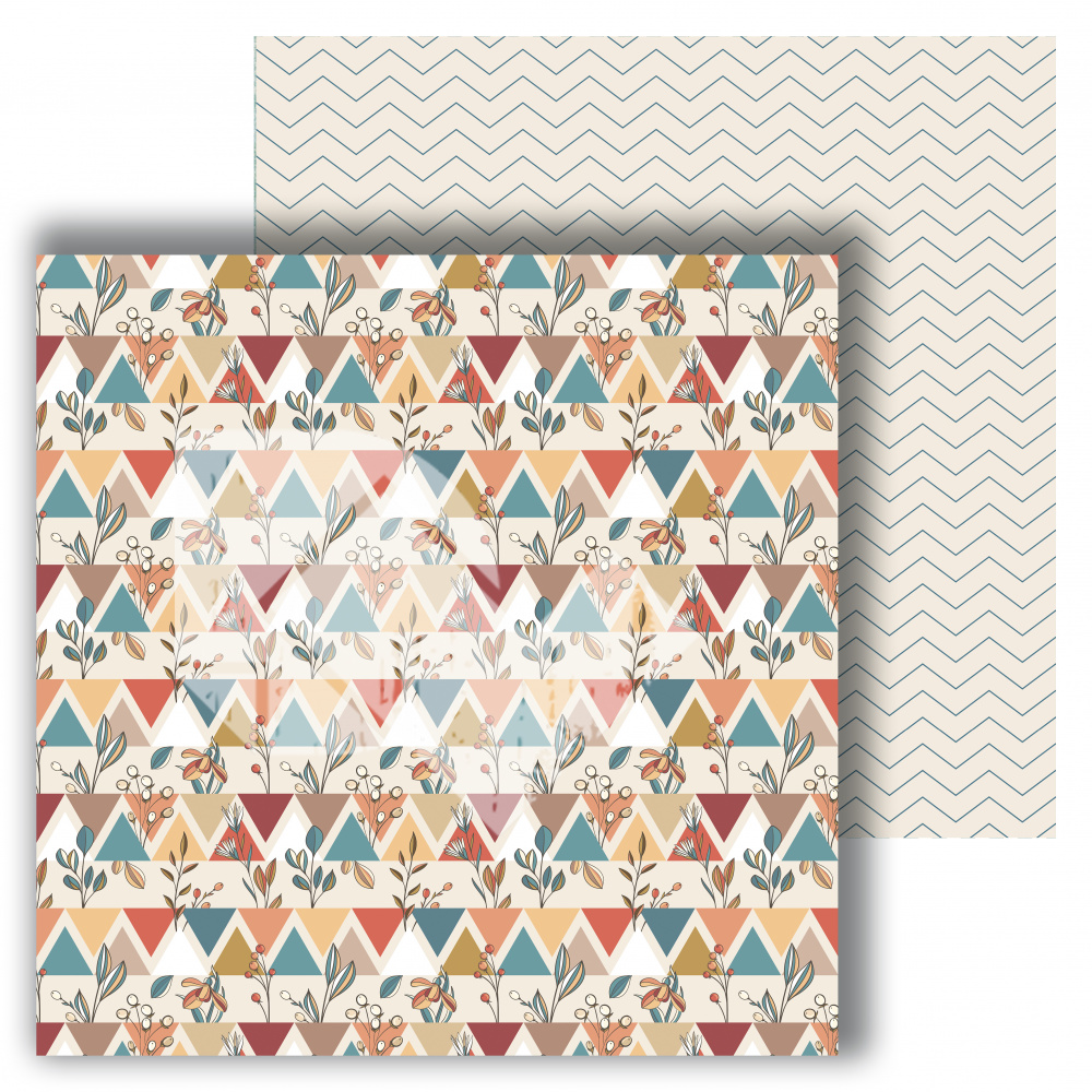 Бумага Dream Light Studio "Exotic Flowers" Абстракции (DL57)