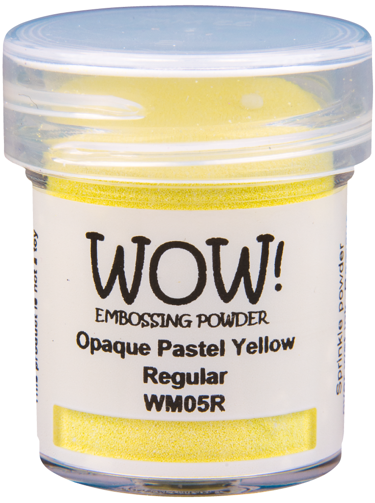 Пудра для эмбоссинга WOW! Opaque Pastel Yellow