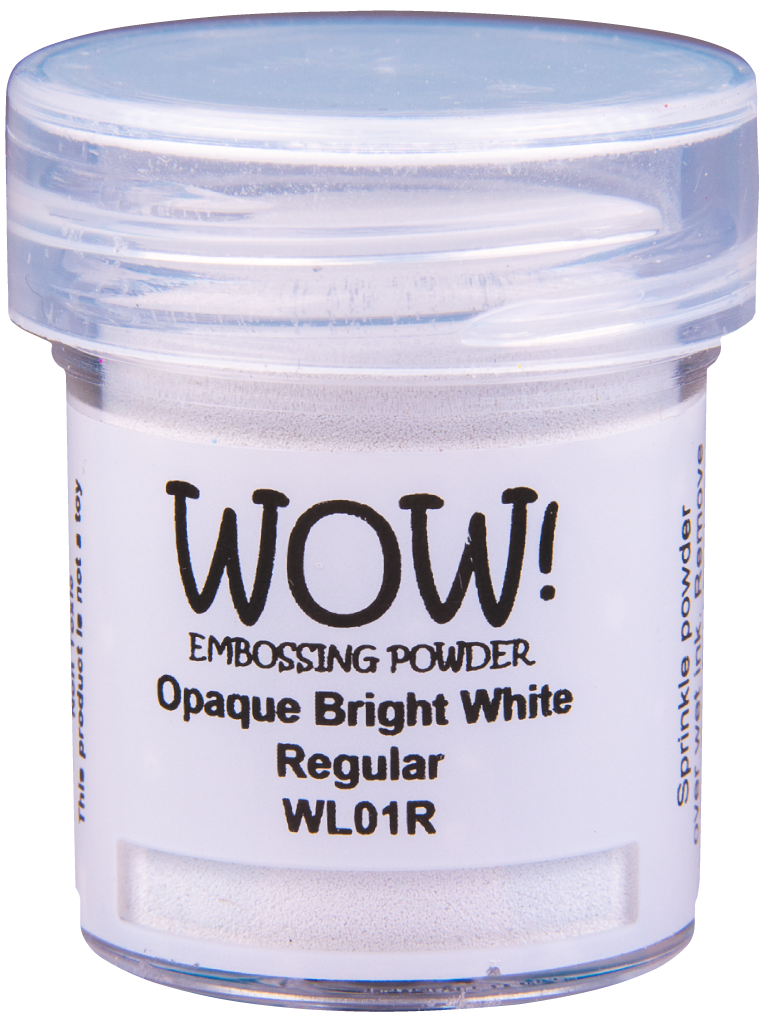 Пудра для эмбоссинга WOW! Opaque Bright White Regular