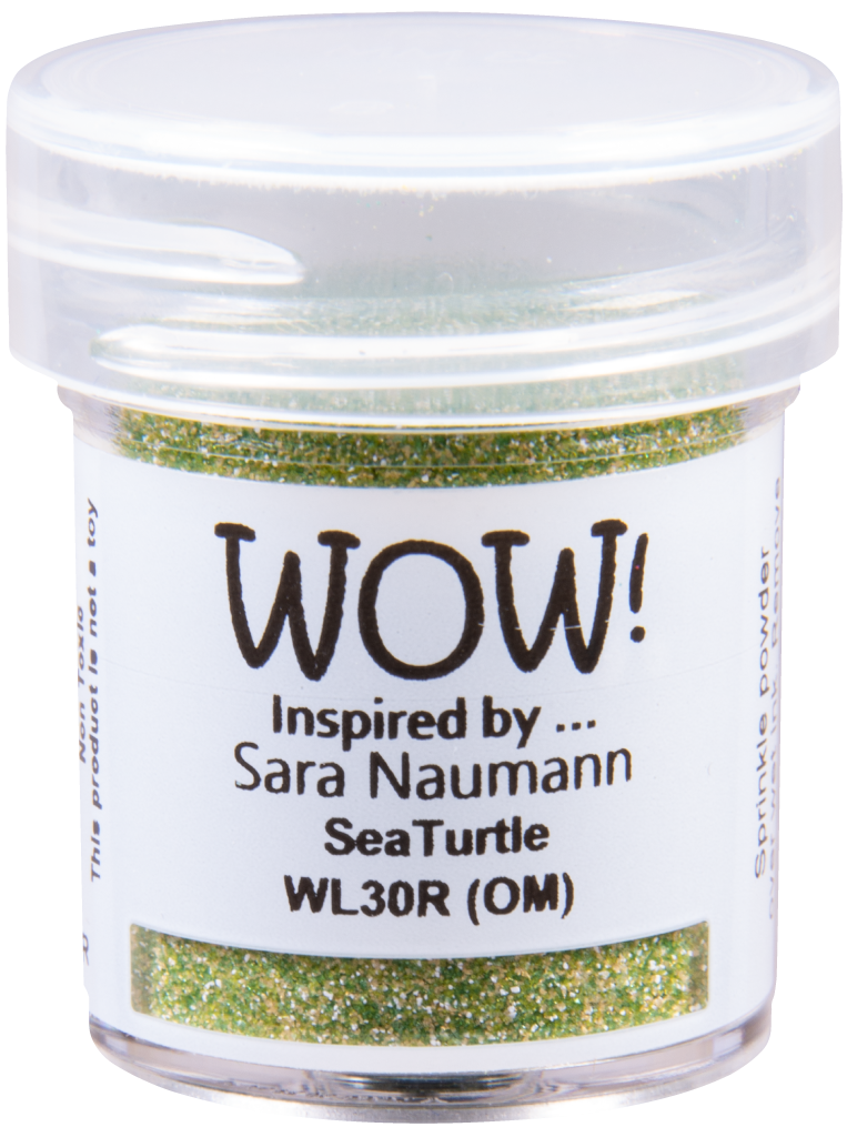 Пудра для эмбоссинга WOW! Sea Turtle Regular