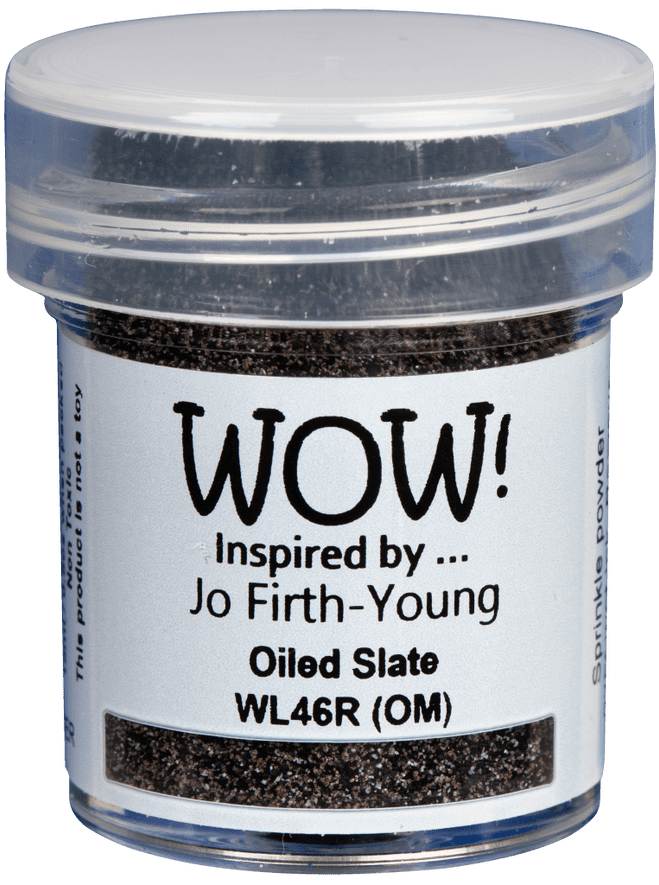 Пудра для эмбоссинга WOW! Oiled Slate
