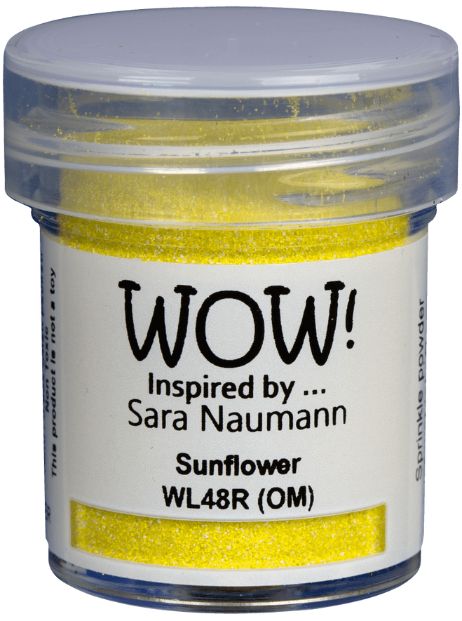 Пудра для эмбоссинга WOW! Sunflower Regular