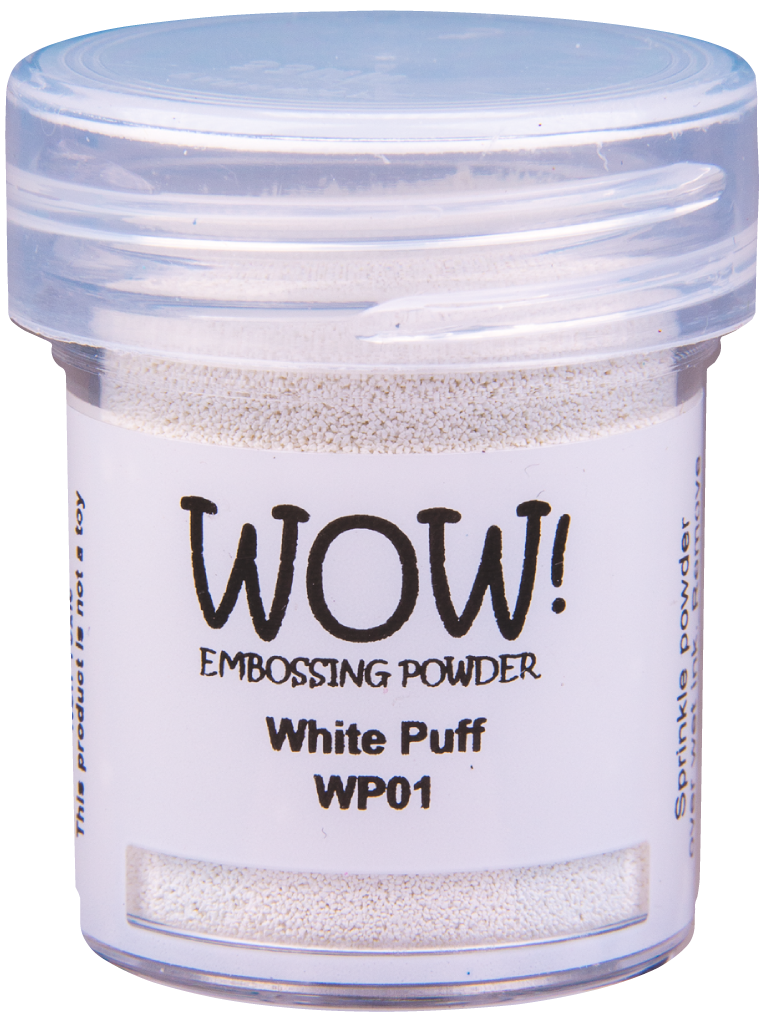 Пудра для эмбоссинга WOW! White Puff Ultra High