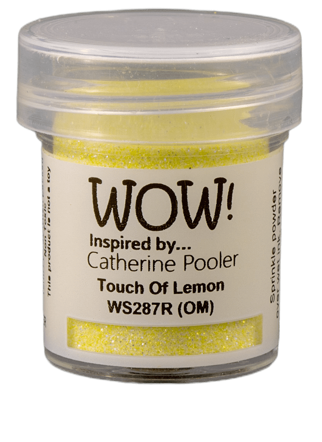 Пудра для эмбоссинга WOW! Touch of Lemon