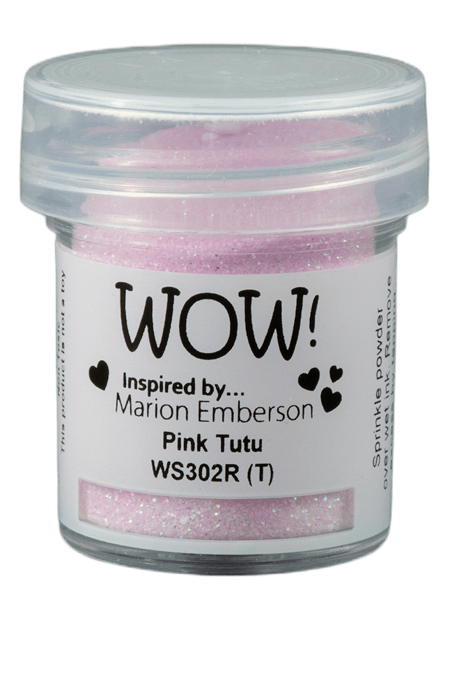 Пудра для эмбоссинга WOW! Pink Tutu