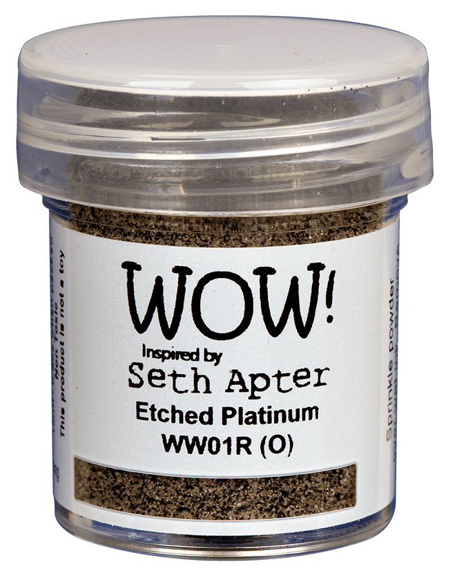 Пудра для эмбоссинга WOW! Etched Platinum