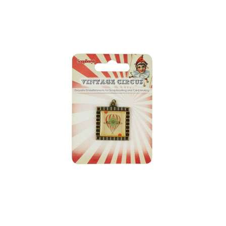 Металлическая подвеска Scrapberrys "Старый Цирк"