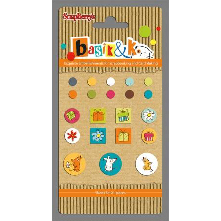 Набор брадс Scrapberrys "Басик 4"