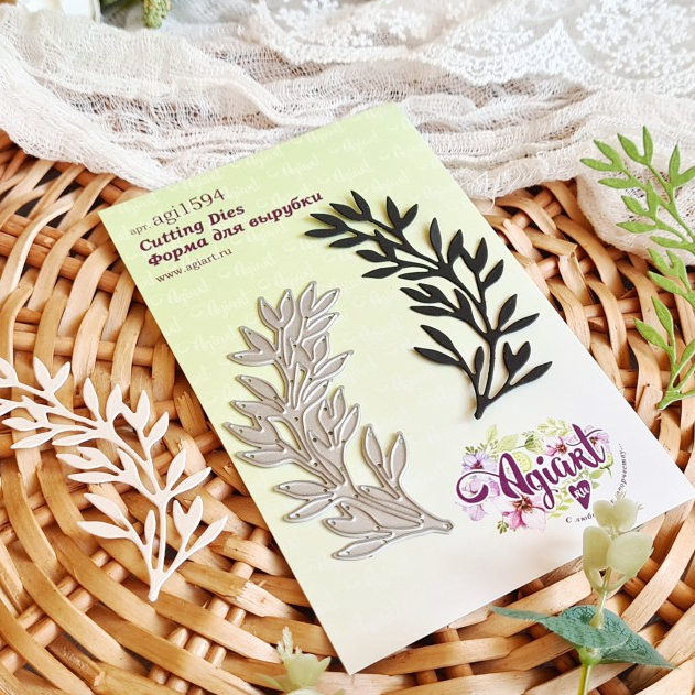 Нож для вырубки Agiart "Верба плакучая"