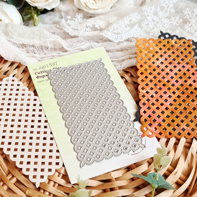 Нож для вырубки Agiart "Шпалерный узор"