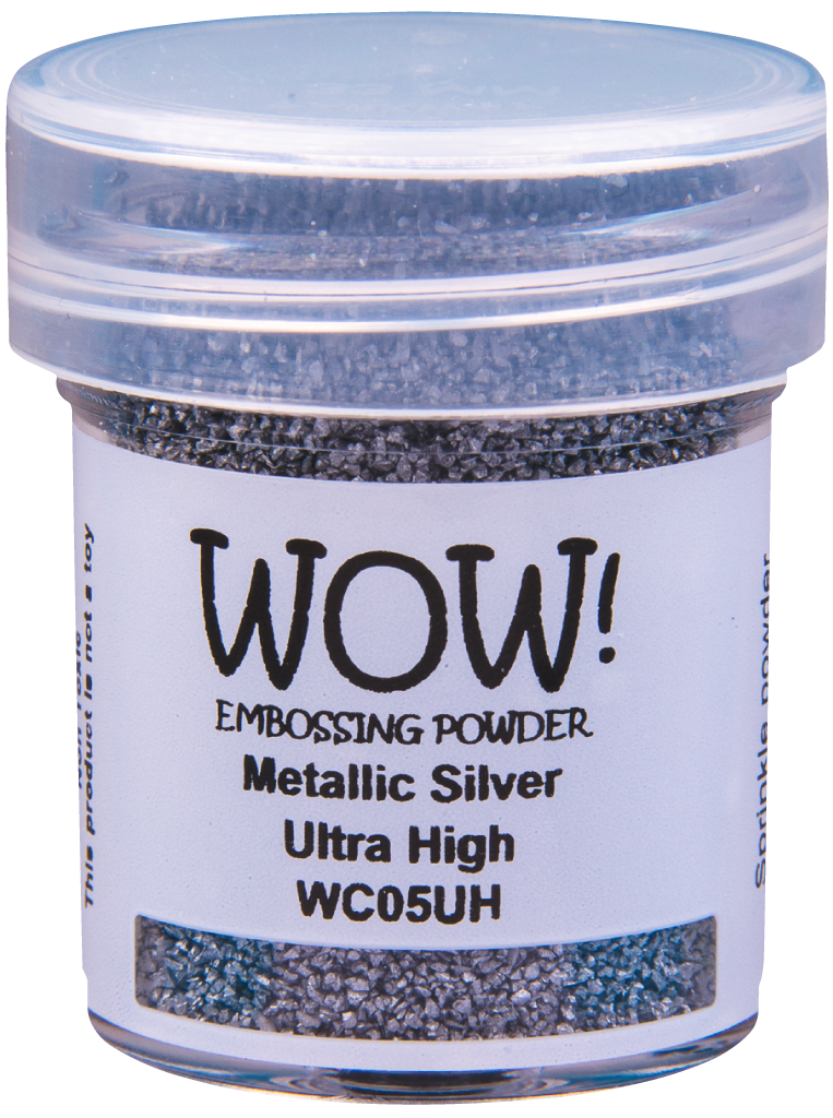Пудра для эмбоссинга WOW! Metallic Silver Ultra High