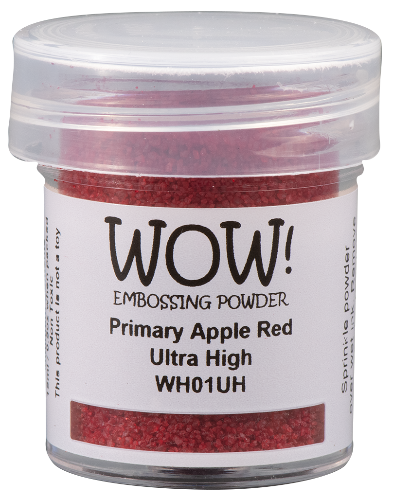 Пудра для эмбоссинга WOW! Primary Apple Red Ultra High