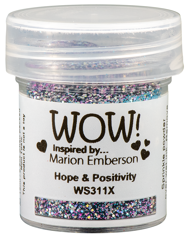 Пудра для эмбоссинга WOW! Hope & Positivity