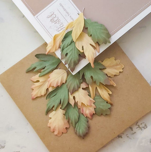 Набор тканевых листьев Pastel Flowers "Очарование"