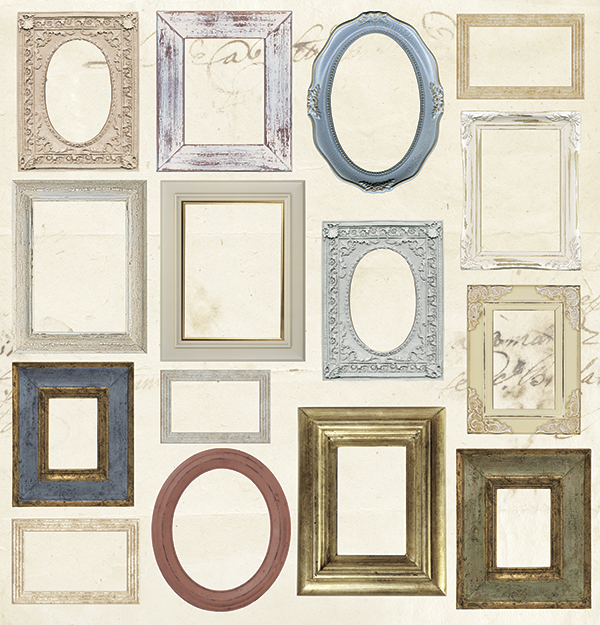 Бумага Scrapмир "Some days" Рамки (SM548)