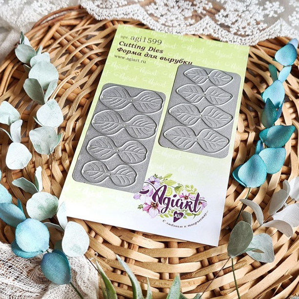 Нож для вырубки Agiart "Эвкалипт"