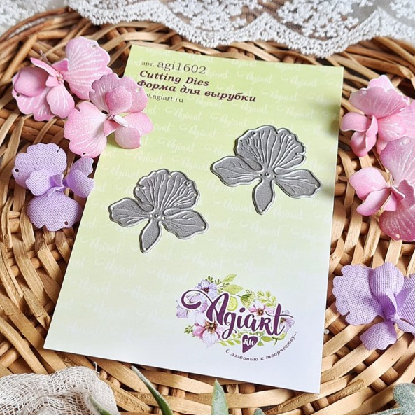 Нож для вырубки Agiart "Душистый горошек"