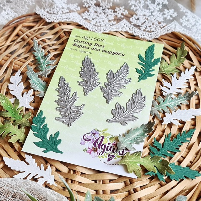 Нож для вырубки Agiart "Полевой гербарий"