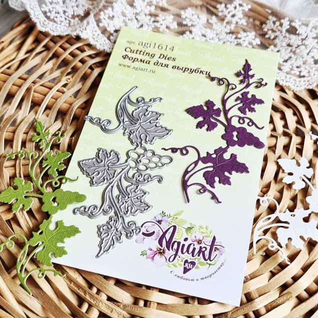 Нож для вырубки Agiart "Виноградная лоза"
