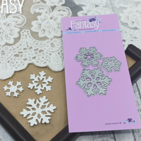 Ножи для вырубки Fantasy "Мини снежинки 1"