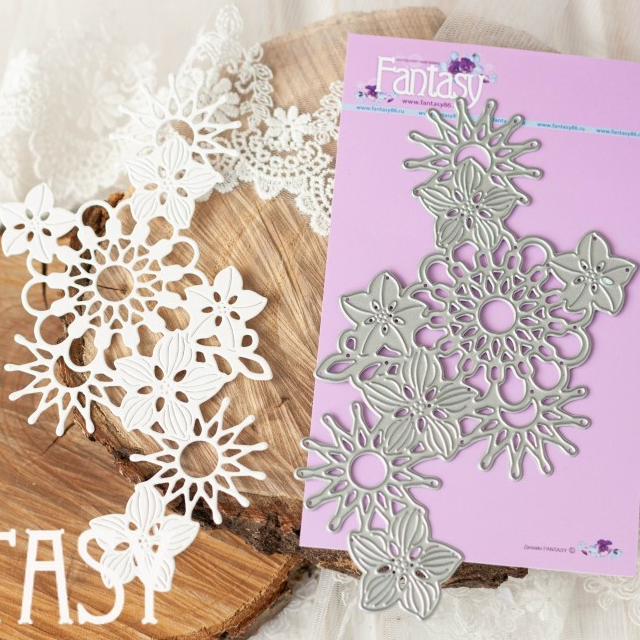 Ножи для вырубки Fantasy "Цветочный взрыв"