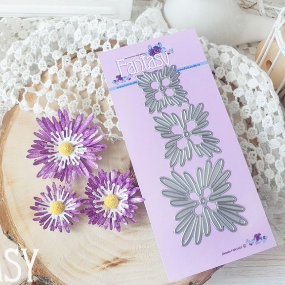 Ножи для вырубки Fantasy "Кляксоцвет"