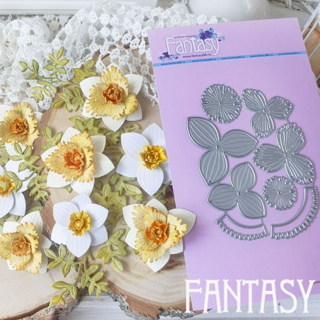 Ножи для вырубки Fantasy "Нарцисс махровый"