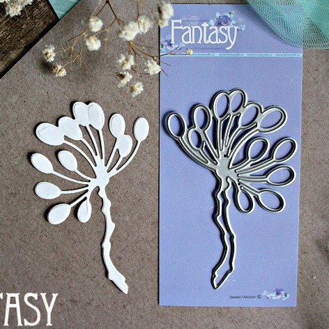 Нож для вырубки Fantasy "Каплецветик большой"