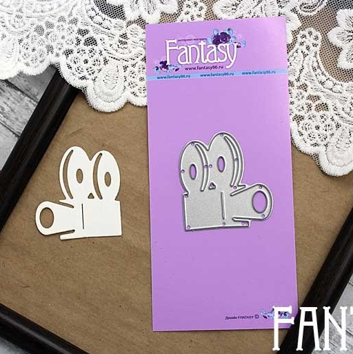 Нож для вырубки Fantasy "Кинокамера"