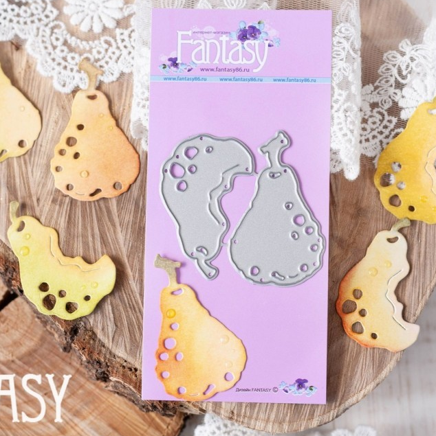 Нож для вырубки Fantasy "Груши 2 шт"