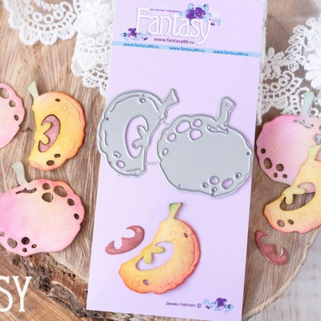 Нож для вырубки Fantasy "Яблочки 2 шт"