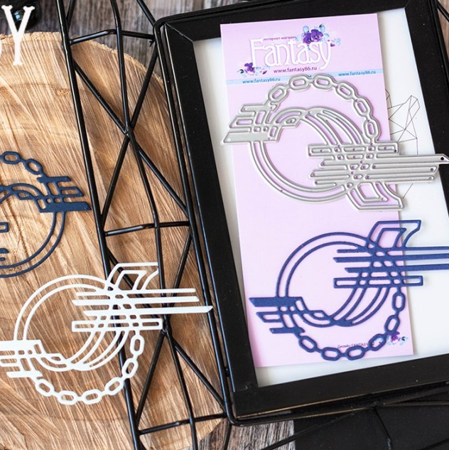 Ножи для вырубки Fantasy "Рамка с цепочкой"