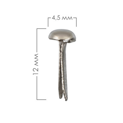 Набор брадс MrPainter "Серебро" 30шт