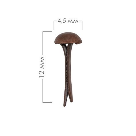 Набор брадс MrPainter "Античная бронза" 30шт