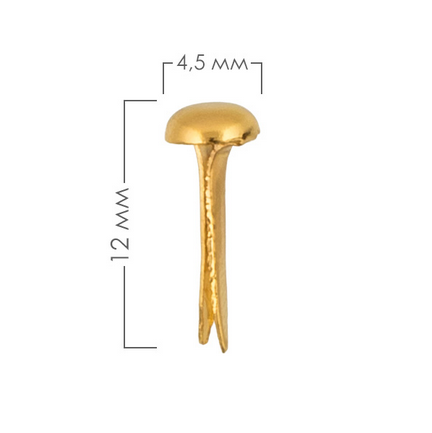 Набор брадс MrPainter "Золото" 30шт