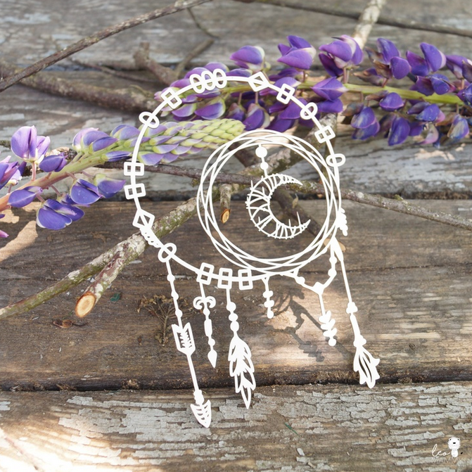 Чипборд LeoMAMMY "Бохо элемент 1"