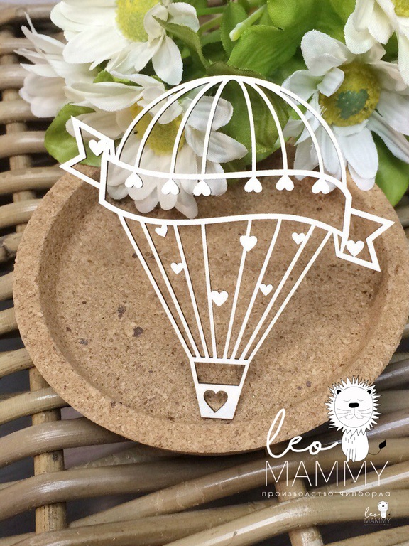 Чипборд LeoMAMMY "Воздушный шар №4"