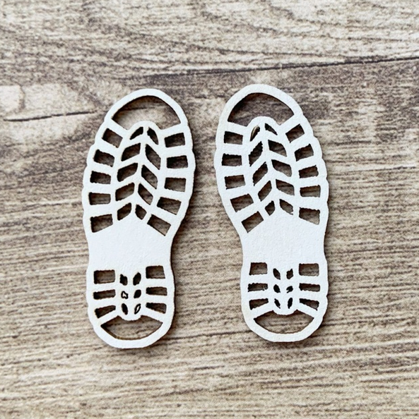 Чипборд LeoMAMMY "Следы ботинок"