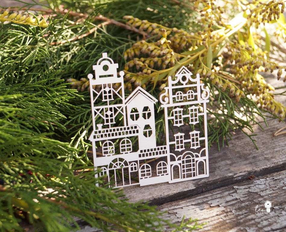 Чипборд LeoMAMMY "Домики"