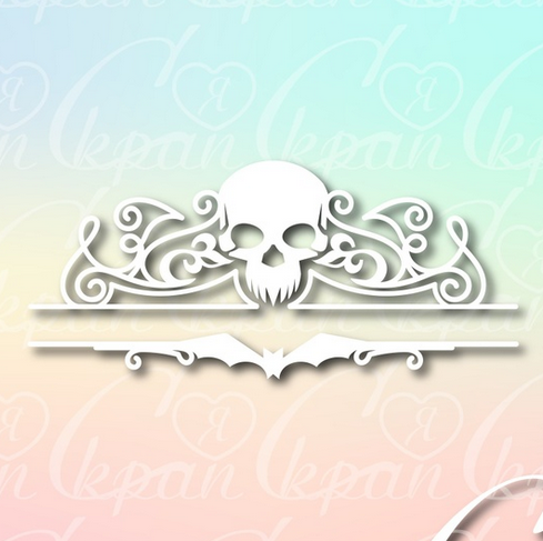 Чипборд LeoMAMMY "Вензель Halloween"