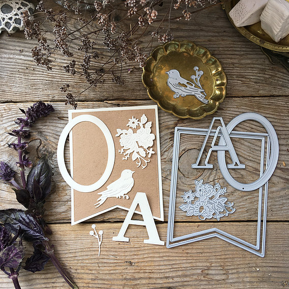 Ножи для вырубки mimi cut "Весенняя гирлянда"