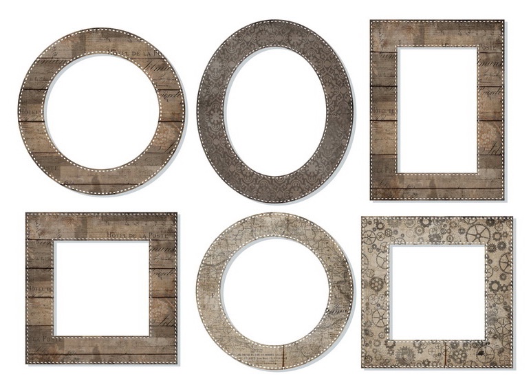 Набор рамочек TMScrapbookDesigns «Мужской день»