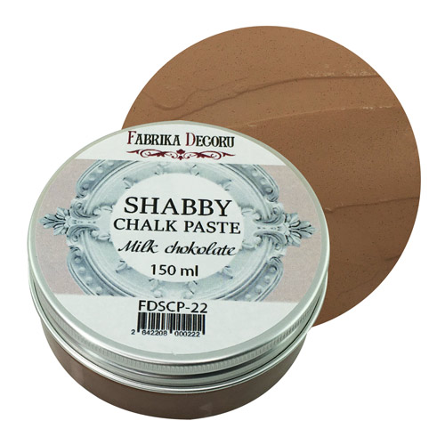 Меловая паста Shabby Chalk Paste Фабрика декору Молочний шоколад