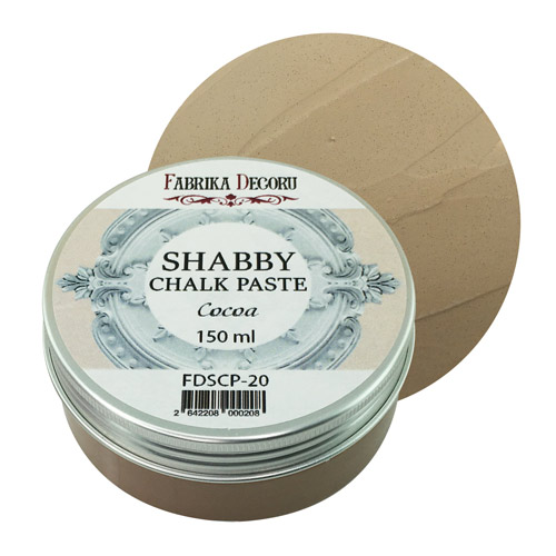 Меловая паста Shabby Chalk Paste Фабрика декору Какао