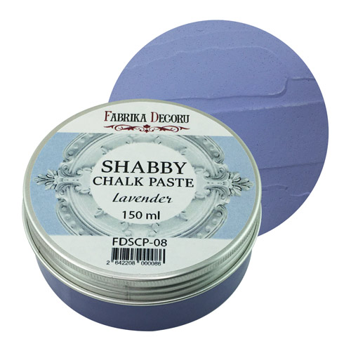 Меловая паста Shabby Chalk Paste Фабрика декору Лаванда