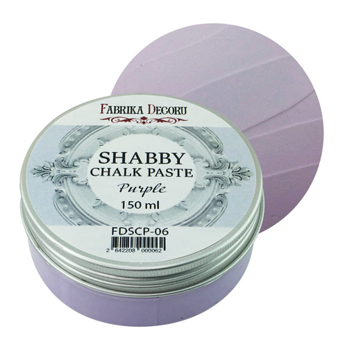Меловая паста Shabby Chalk Paste Фабрика декору Сирень