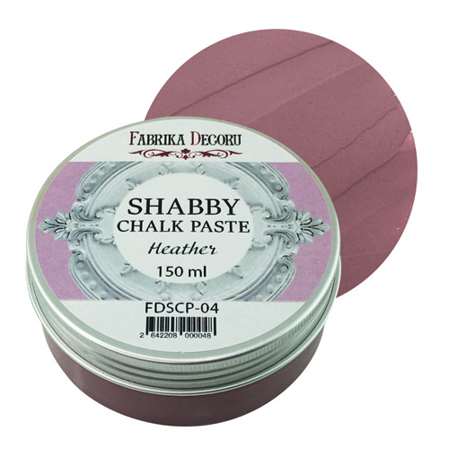 Меловая паста Shabby Chalk Paste Фабрика декору Вереск
